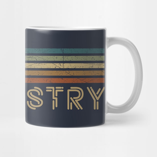 Ministry Retro Stripes by paintallday